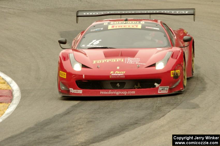 Nick Mancuso's Ferrari 458 Italia GT3