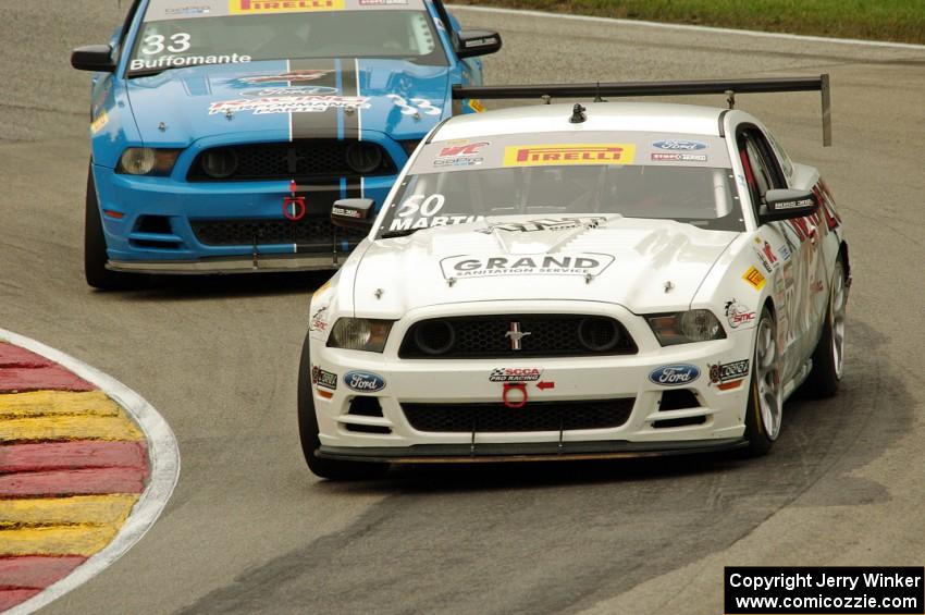 Dean Martin's Ford Mustang Boss 302S and Tony Buffomante's Ford Mustang Boss 302Ss