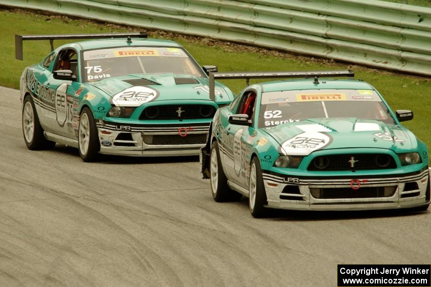 David Sterckx's and Erik Davis' Ford Mustang Boss 302Ss