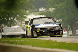 Bobby Reuse's and Derrike Cope's Chevy Camaros