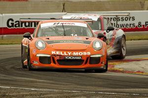 Colin Thompson's and Michael Schein's Porsche GT3 Cup cars