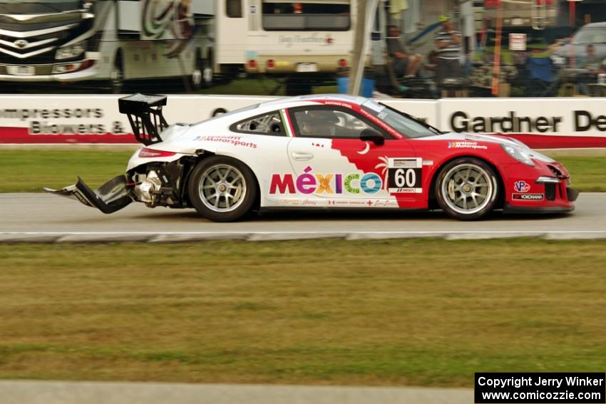 Santiago Creel's Porsche GT3 Cup