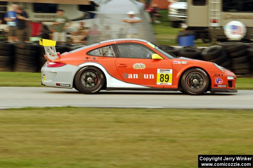 Oscar Arroyo's Porsche GT3 Cup