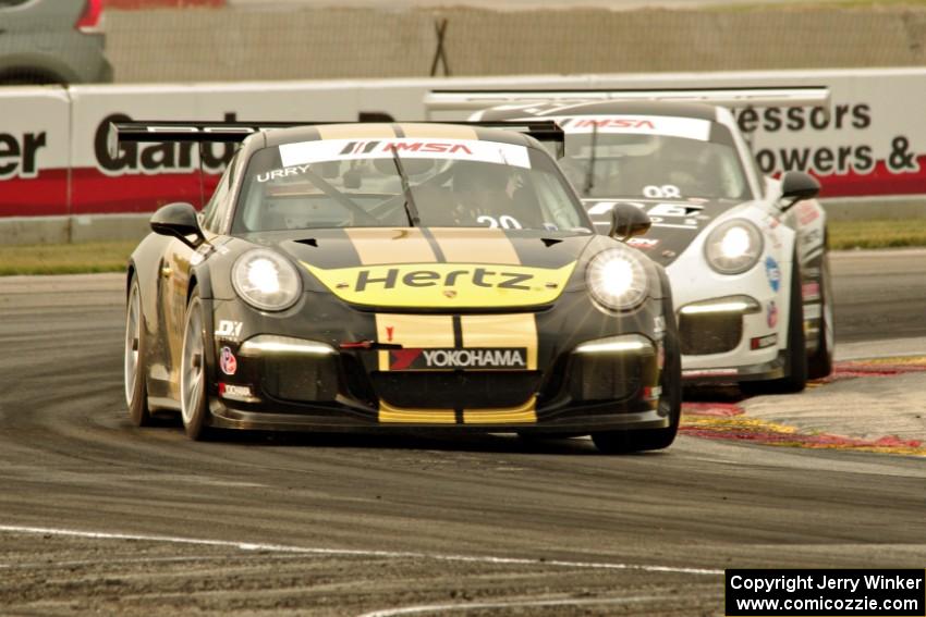 Sloan Urry's and Michael Lewis' Porsche GT3 Cup