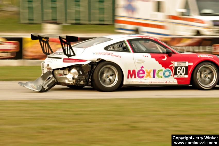 Santiago Creel's Porsche GT3 Cup