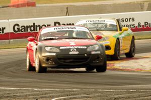 Beth Chryst's and Tim Probert's Mazda MX-5s