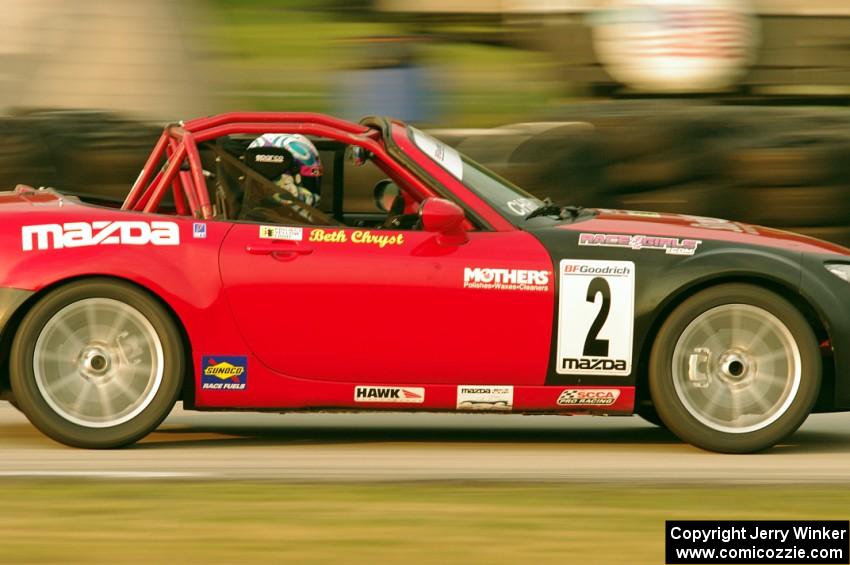 Beth Chryst's Mazda MX-5