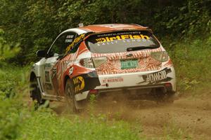 Dillon Van Way / Andrew Edwards Subaru WRX STi on SS3, Indian Creek.