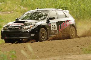 Lauchlin O'Sullivan / Scott Putnam Subaru WRX STi on SS3, Indian Creek.