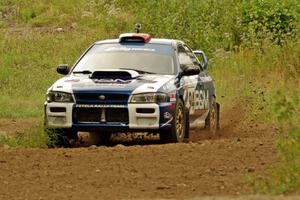 Piotr Fetela / Dominik Jozwiak Subaru Impreza STi on SS3, Indian Creek.