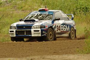 Piotr Fetela / Dominik Jozwiak Subaru Impreza STi on SS3, Indian Creek.