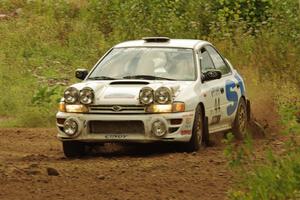 Henry Krolikowski / Cindy Krolikowski Subaru Impreza on SS3, Indian Creek.