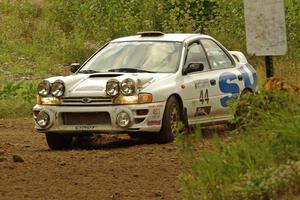 Henry Krolikowski / Cindy Krolikowski Subaru Impreza on SS3, Indian Creek.