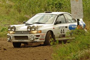 Henry Krolikowski / Cindy Krolikowski Subaru Impreza on SS3, Indian Creek.