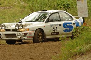 Henry Krolikowski / Cindy Krolikowski Subaru Impreza on SS3, Indian Creek.