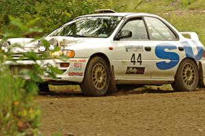 Henry Krolikowski / Cindy Krolikowski Subaru Impreza on SS3, Indian Creek.