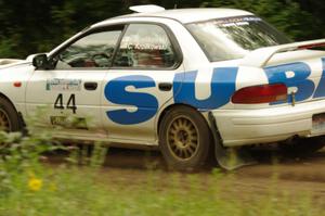 Henry Krolikowski / Cindy Krolikowski Subaru Impreza on SS3, Indian Creek.