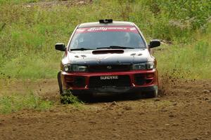 Chuck Surdyke / Kim DeMotte Subaru Impreza on SS3, Indian Creek.