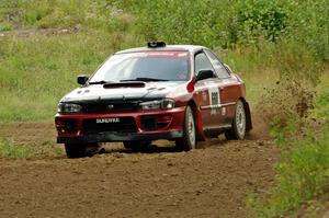 Chuck Surdyke / Kim DeMotte Subaru Impreza on SS3, Indian Creek.