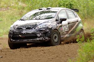 Panos Karpidas / John Hall Ford Fiesta R2 on SS3, Indian Creek.