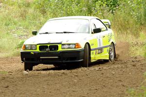 Matt Brandenburg / Jimmy Brandt BMW M3 on SS3, Indian Creek.