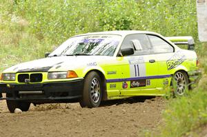 Matt Brandenburg / Jimmy Brandt BMW M3 on SS3, Indian Creek.