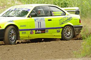 Matt Brandenburg / Jimmy Brandt BMW M3 on SS3, Indian Creek.