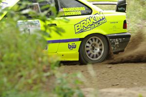 Matt Brandenburg / Jimmy Brandt BMW M3 on SS3, Indian Creek.