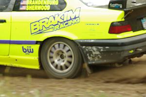 Matt Brandenburg / Jimmy Brandt BMW M3 on SS3, Indian Creek.