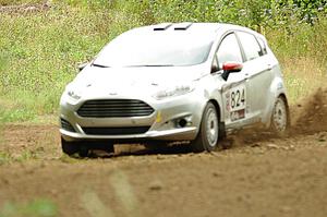 Cameron Steely / Jake Blattner Ford Fiesta on SS3, Indian Creek.