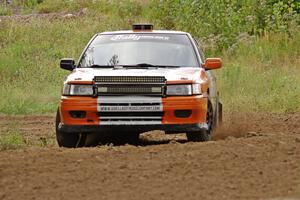 Mark Huebbe / John Huebbe Subaru Legacy on SS3, Indian Creek.