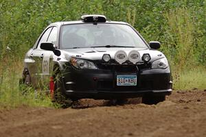 Kristofer Yahner / Tony Benusa Subaru Impreza on SS3, Indian Creek.