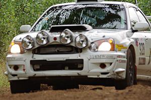 Hawk Miller / Randy Biehl Subaru WRX STi on SS3, Indian Creek.