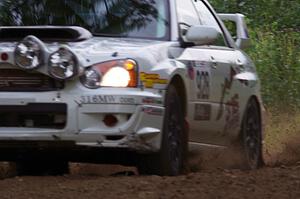 Hawk Miller / Randy Biehl Subaru WRX STi on SS3, Indian Creek.