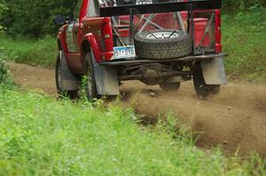 Jim Cox / Scott Parrott Chevy S-10 on SS3, Indian Creek.