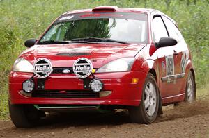 Erik Hill / Paul Donlin Ford Focus on SS3, Indian Creek.