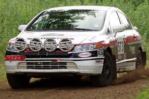 Daniel McCarron / Colin Robinson Honda Civic Si on SS3, Indian Creek.