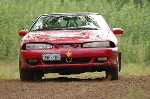 Johan Bjorkquist / Stephen Kurey Eagle Talon on SS3, Indian Creek.