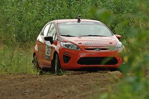 Payton Gray / Danny Grant Ford Fiesta on SS3, Indian Creek.