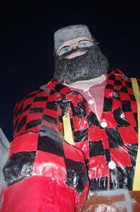 Paul Bunyan statue in Akeley, MN