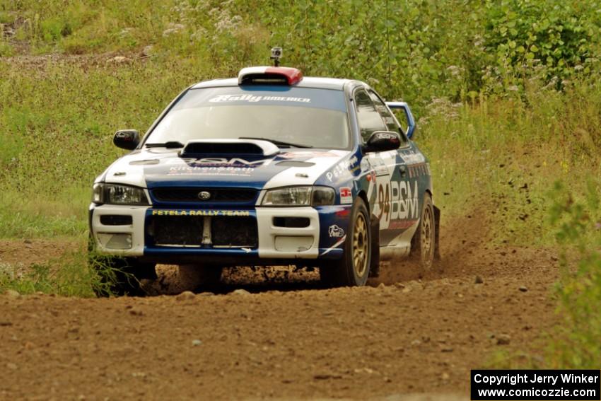 Piotr Fetela / Dominik Jozwiak Subaru Impreza STi on SS3, Indian Creek.