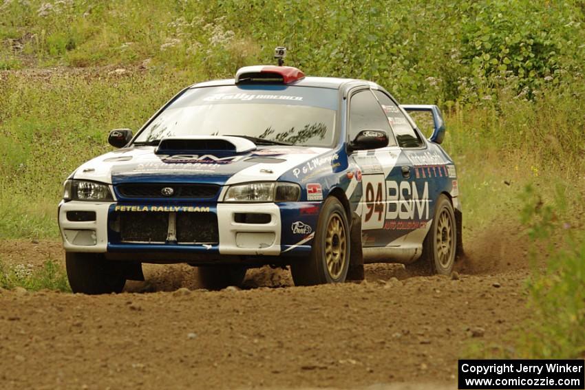 Piotr Fetela / Dominik Jozwiak Subaru Impreza STi on SS3, Indian Creek.