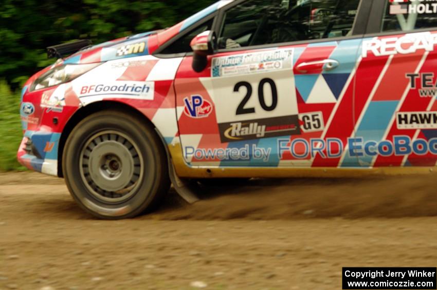 Andrew Comrie-Picard / Ole Holter Ford Fiesta ST on SS3, Indian Creek.