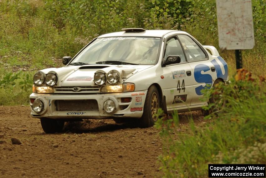 Henry Krolikowski / Cindy Krolikowski Subaru Impreza on SS3, Indian Creek.