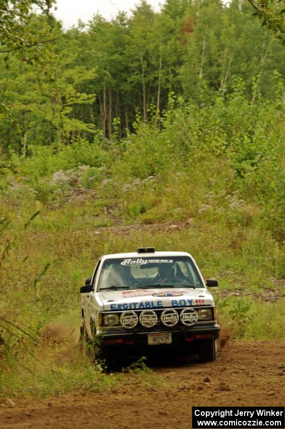 Steve Brockelman / Dustin Masters GMC Sonoma on SS3, Indian Creek.