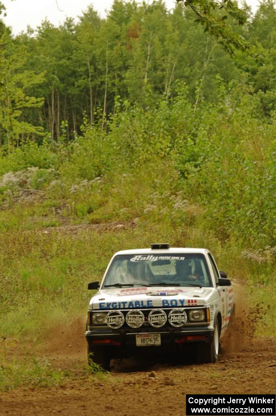 Steve Brockelman / Dustin Masters GMC Sonoma on SS3, Indian Creek.