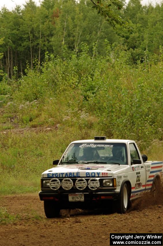 Steve Brockelman / Dustin Masters GMC Sonoma on SS3, Indian Creek.