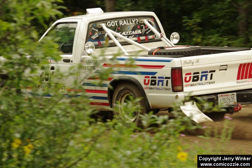 Steve Brockelman / Dustin Masters GMC Sonoma on SS3, Indian Creek.