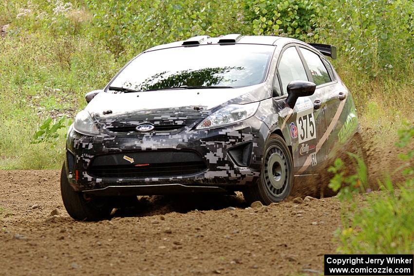 Panos Karpidas / John Hall Ford Fiesta R2 on SS3, Indian Creek.