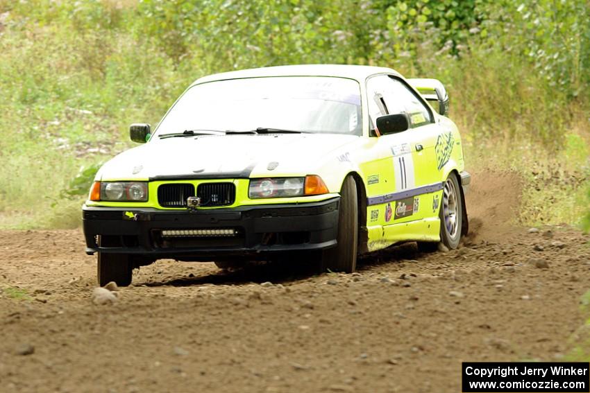 Matt Brandenburg / Jimmy Brandt BMW M3 on SS3, Indian Creek.